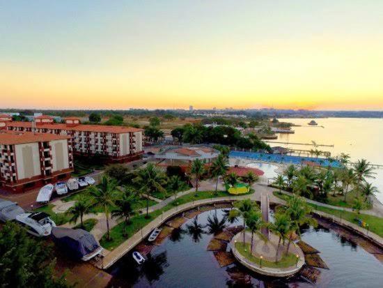 برازيليا Flat Decoracao Nautica C/Vista Lago Paranoa المظهر الخارجي الصورة